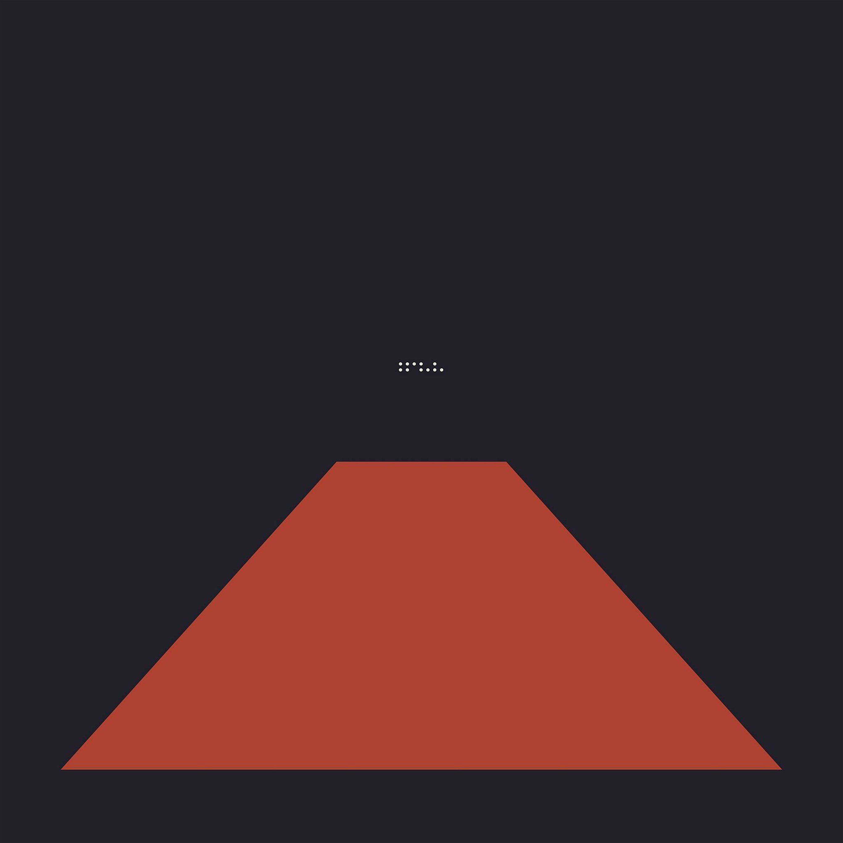 2732x2732 Simple Tycho Red Dark Abstract Minimal Art Illustration