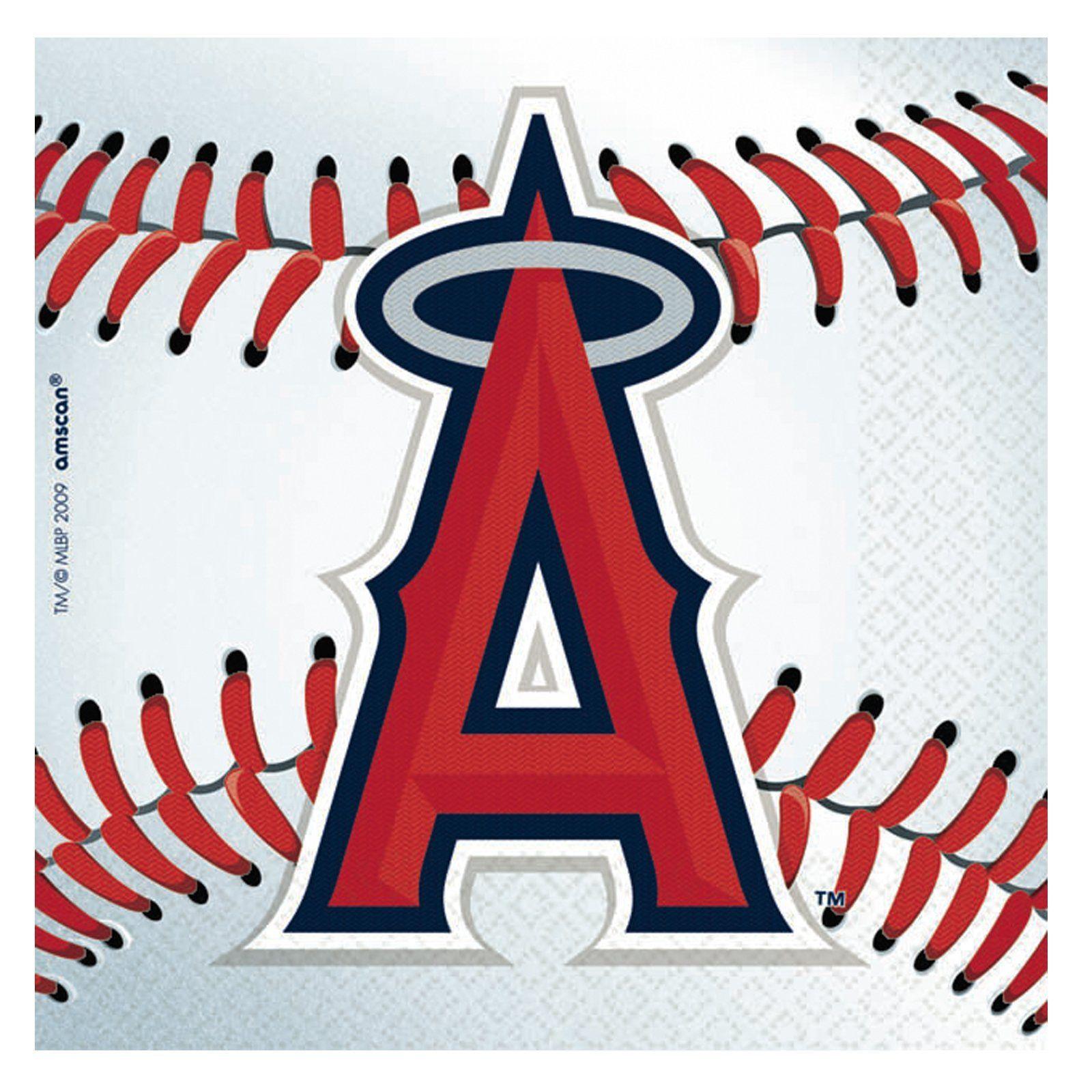 1600x1600 Los Angeles Angels Baseball Napkins, 76151. $7