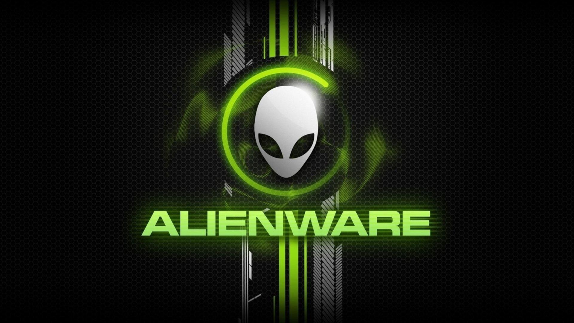 1920x1080 Alien Ware Green Text Logo HD Wallpaper. Alienware, Alienware computer, Alienware desktop