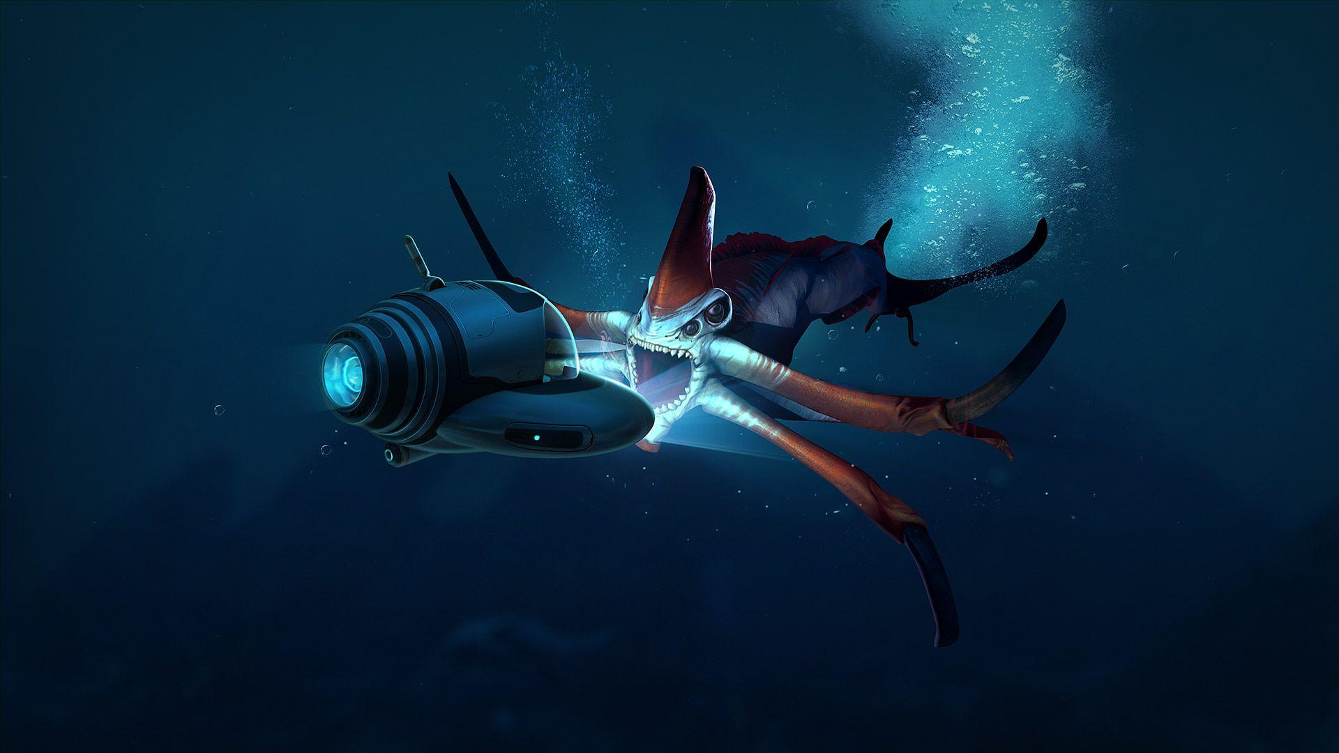 1920x1080 Subnautica Trading Card Wallpaper