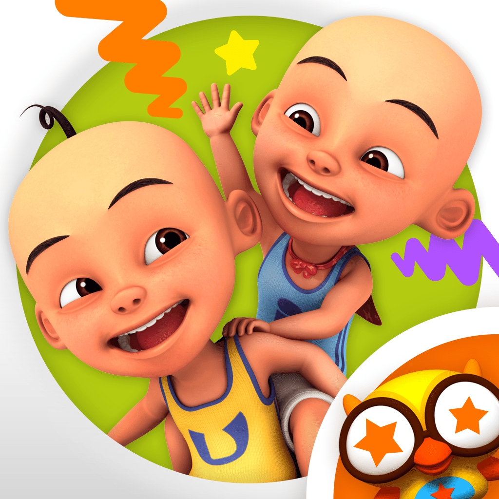 Wallpaper Logo Upin Ipin Doraemon