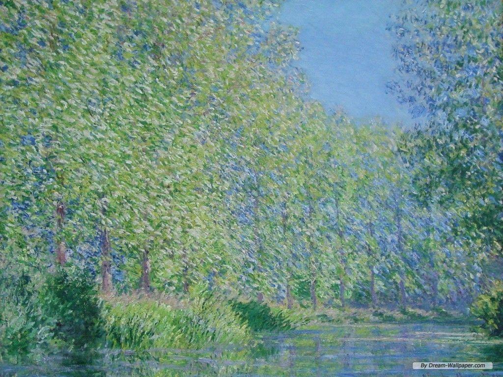 1024x768 Free Wallpaper Art wallpaper Monet Painting