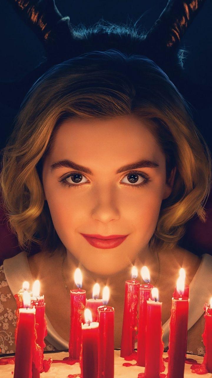 720x1280 TV show, Candles, Kiernan Shipka, Chilling Adventures