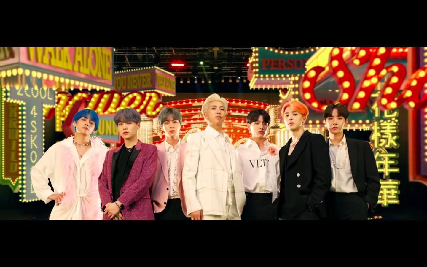 1440x900 BTS' Boy With Luv Feat. Halsey Gains 142 Million Views