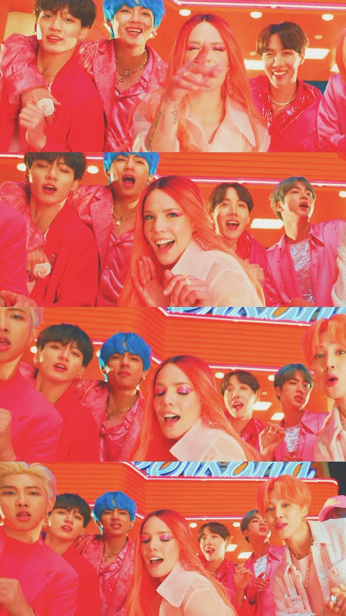 1151x2048 BTS (방탄소년단) '작은 것들을 위한 시 (Boy With Luv) feat