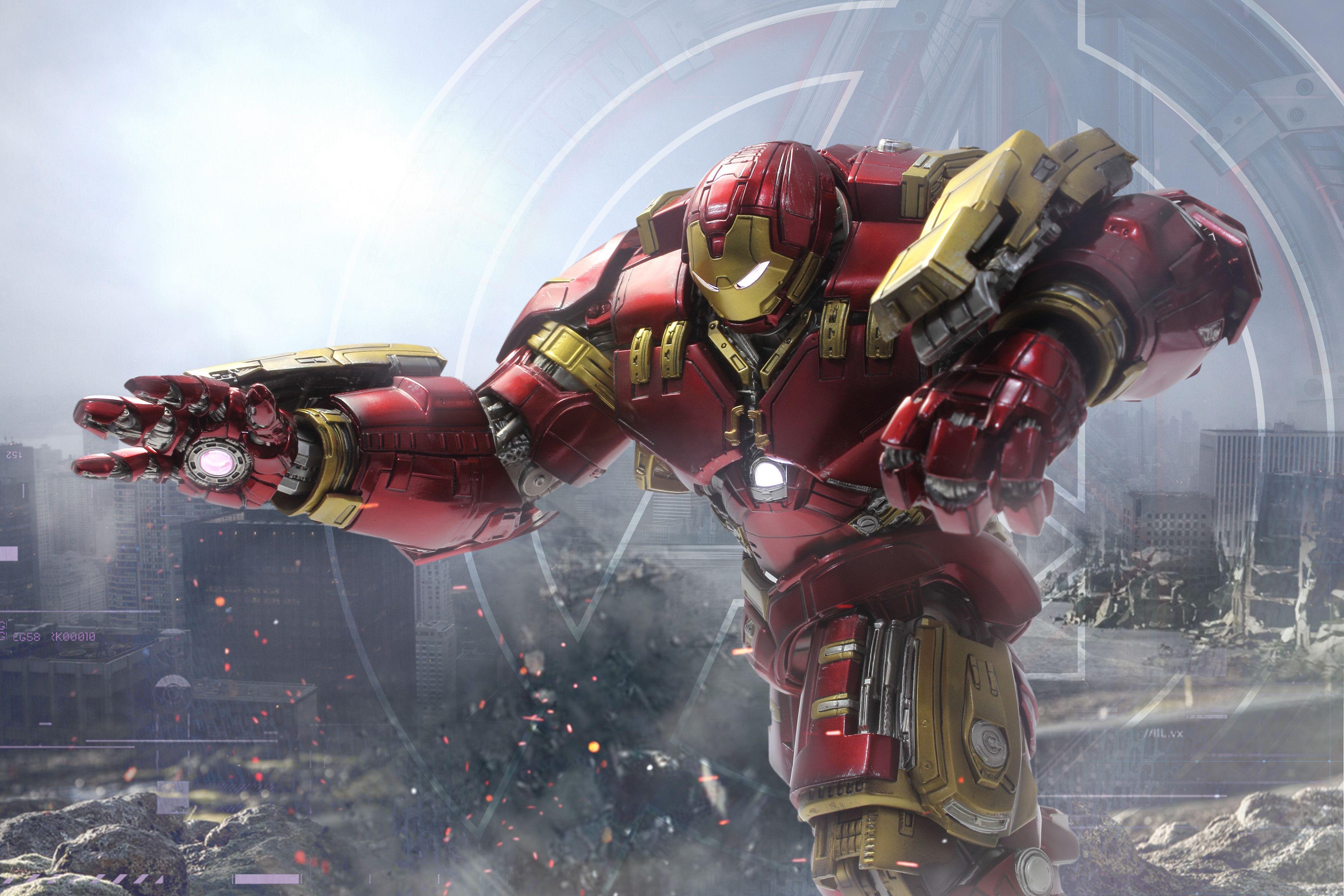 hulkbuster suit up