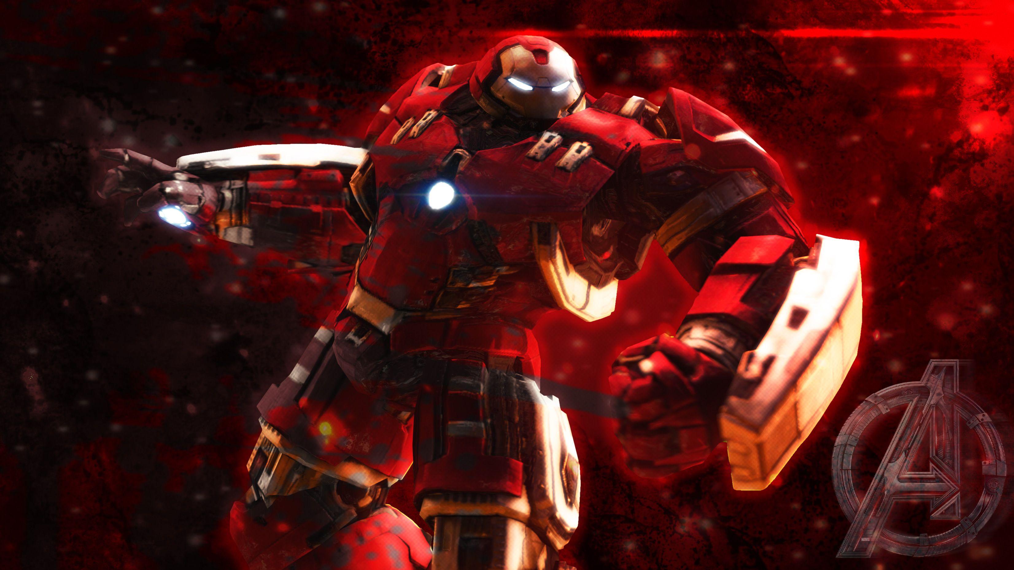 3304x1858 Iron Hulkbuster Artwork 4k, HD Superheroes, 4k Wallpaper