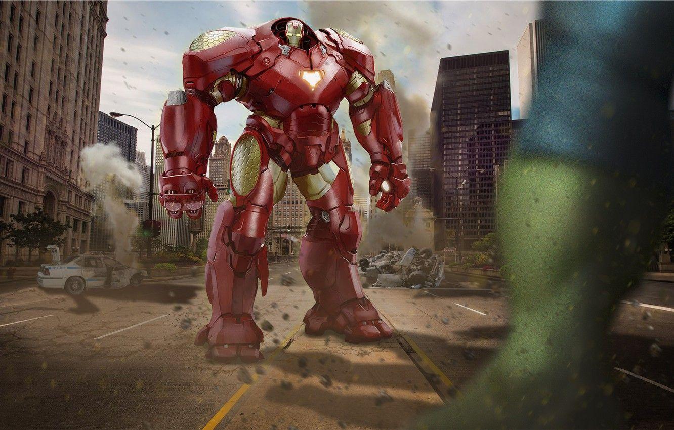 1332x850 Wallpaper armor, art, hulk, iron man, avengers, Avengers: Age