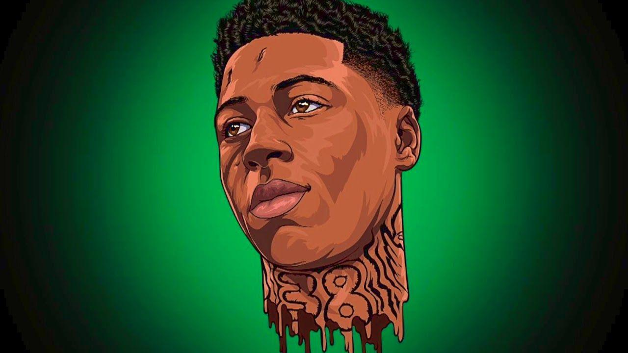 NBA YoungBoy Cartoon Wallpapers - Boots For Women