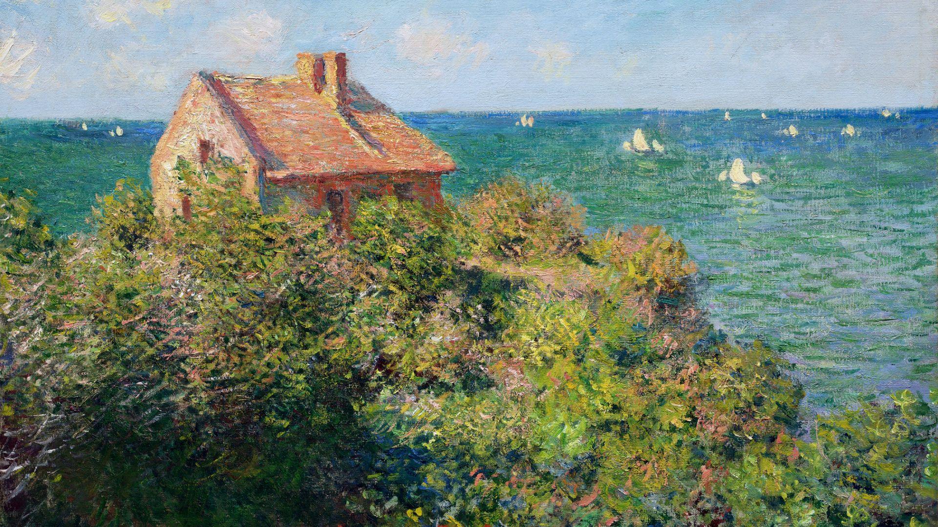 1920x1080 French Paintings, Arts, Claude Monet Paintings