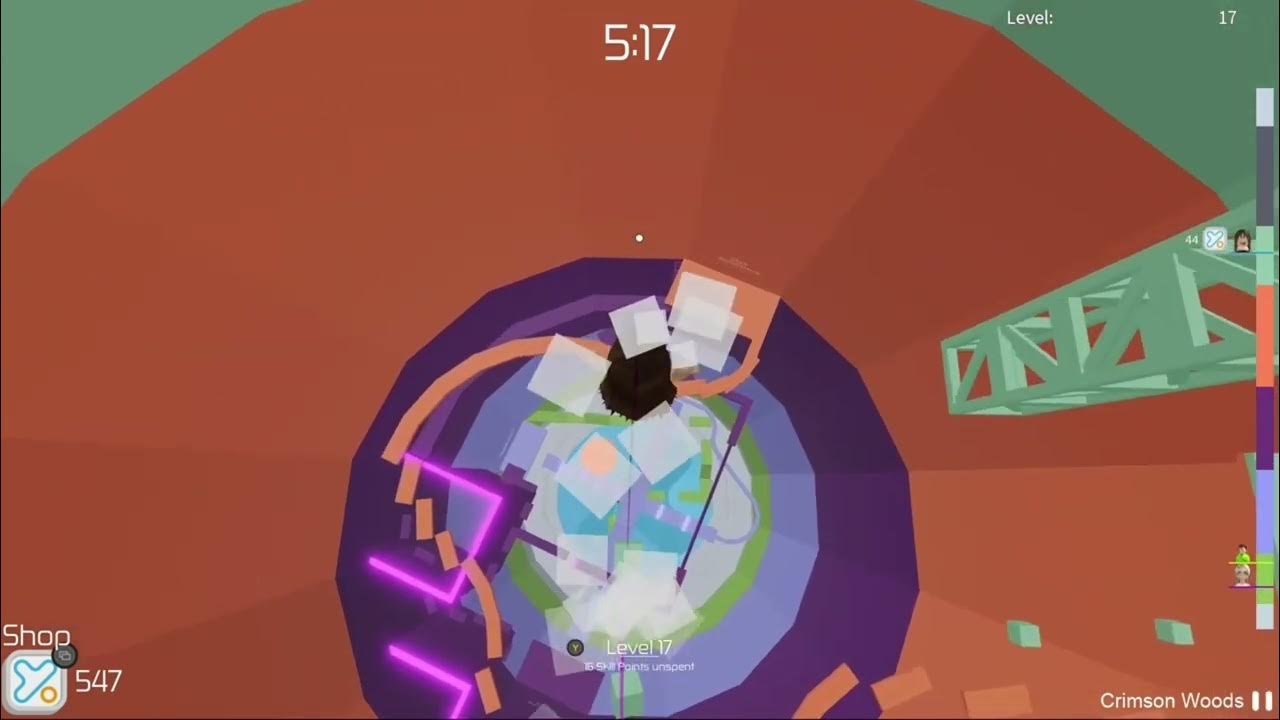 1280x720 Playing Roblox tower of hell at 2AM