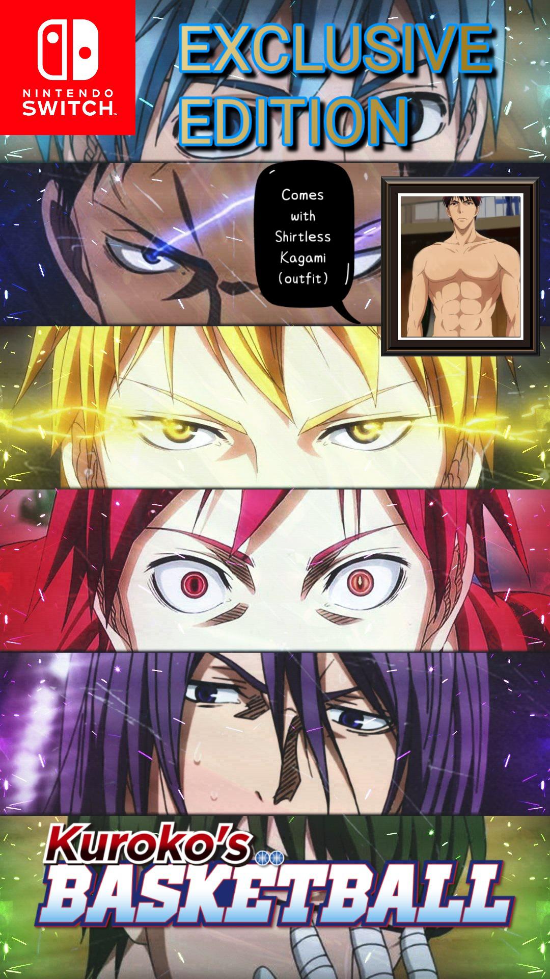 1080x1920 A Kuroko's Basketball video game would