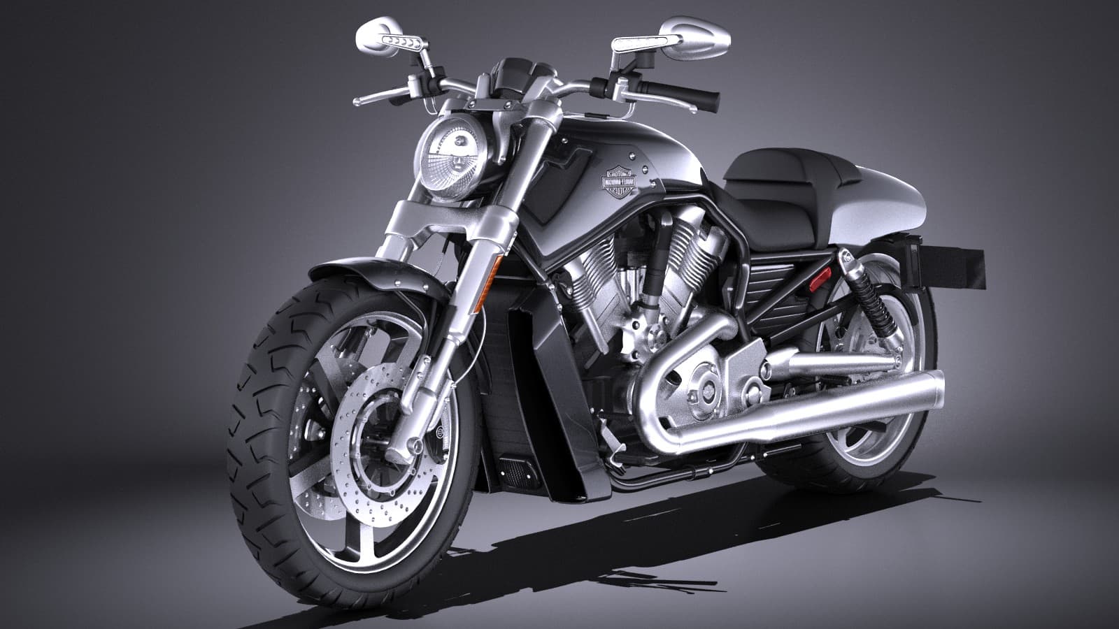 1600x900 Harley Davidson V Rod Muscle 2016 3D