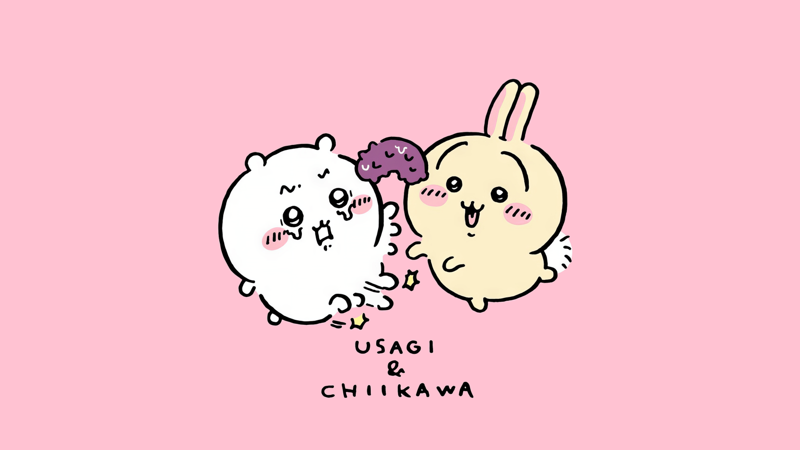 2560x1440 Chiikawa Wallpaper 4K, Usagi