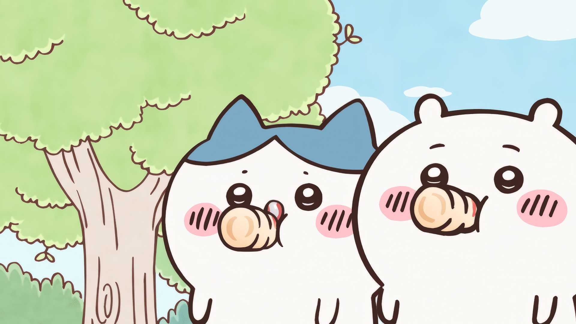 1920x1080 Chiikawa Anime Characters HD Wallpaper