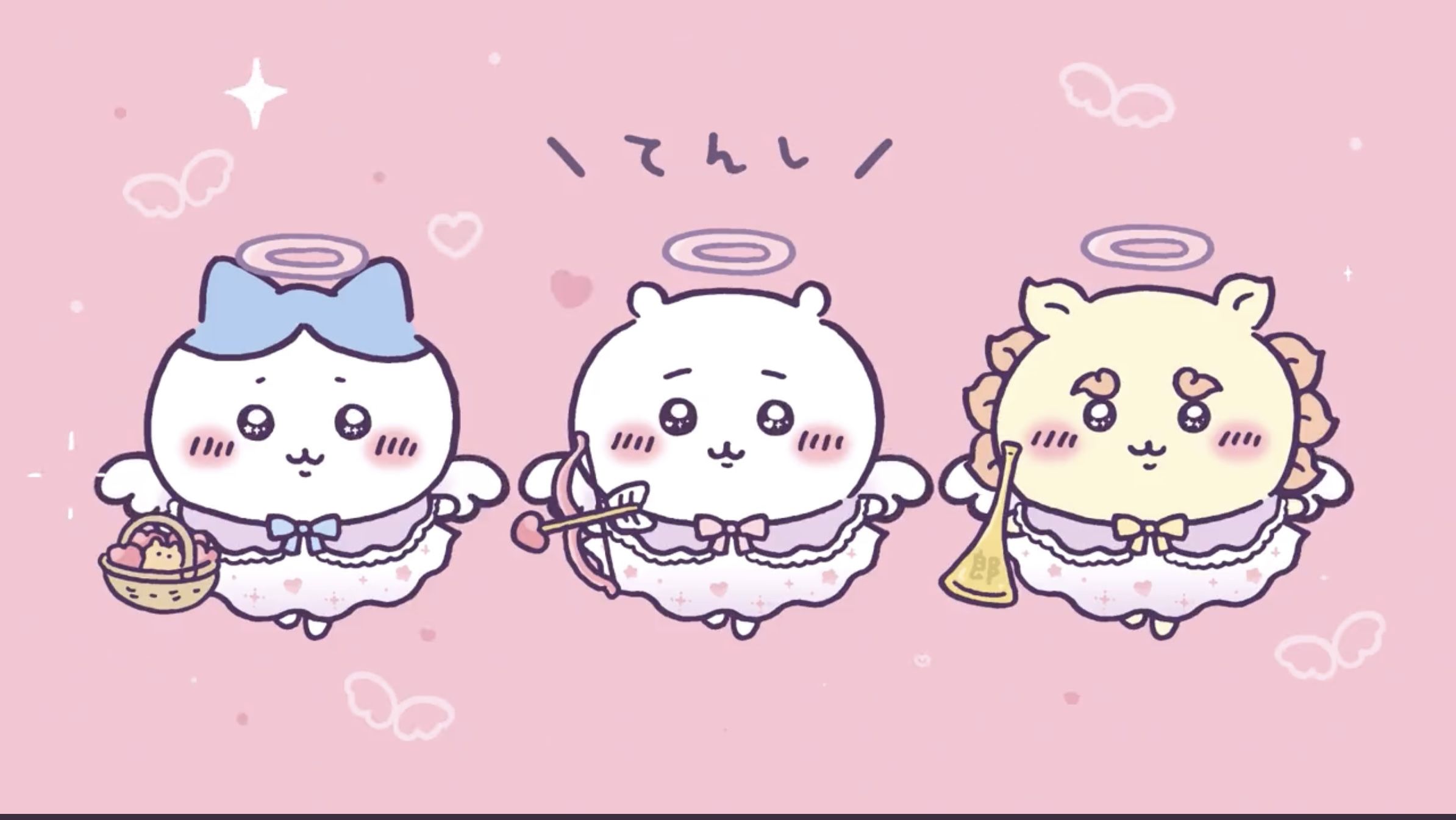 2388x1345 Chiikawa Desktop Wallpaper