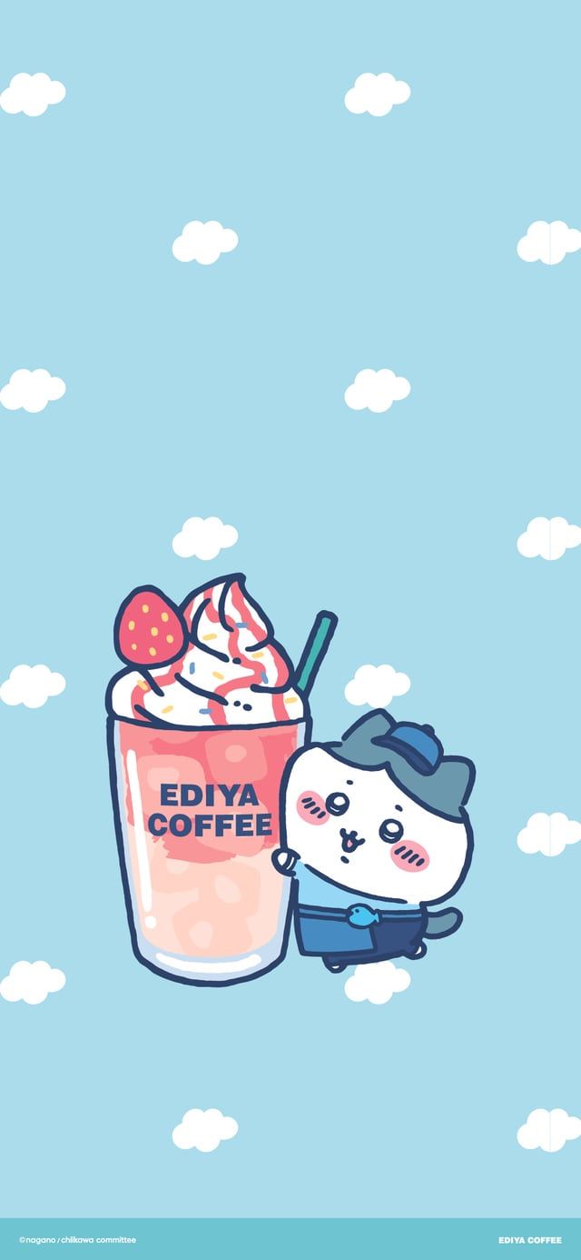 640x1386 Chiikawa × Ediya Wallpaper : R Chiikawa_