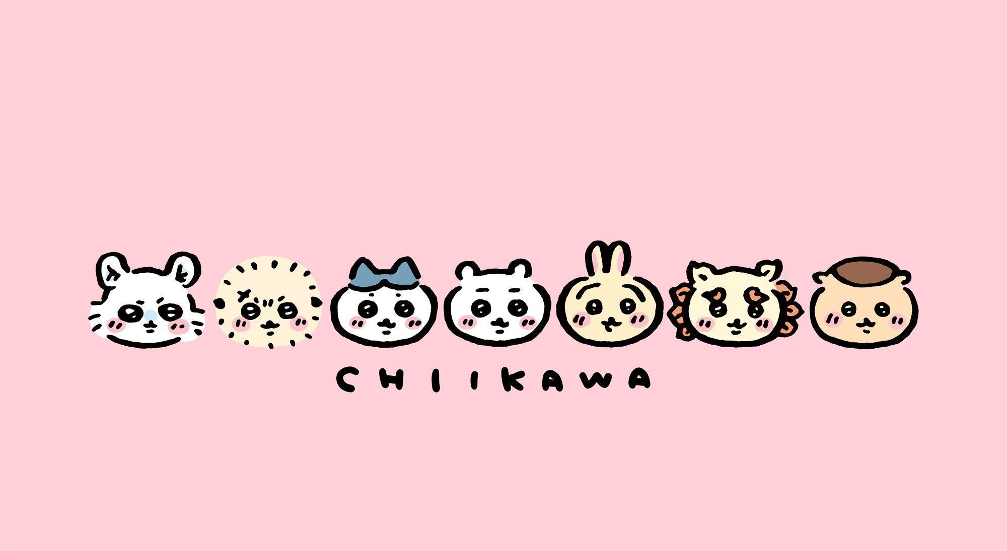 2000x1095 个Chiikawa 点子. 卡哇伊, 可愛, 可愛