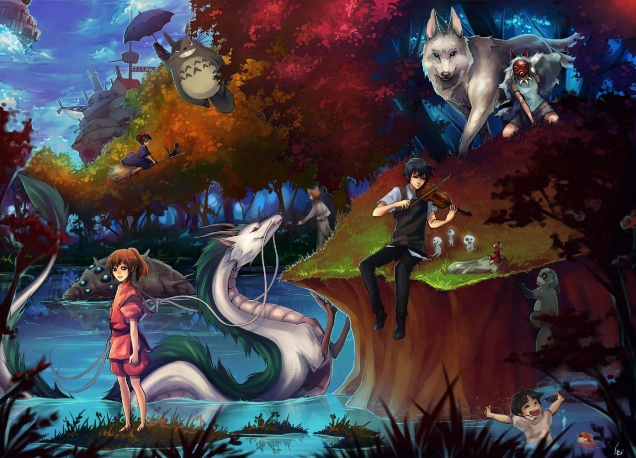 1280x923 Wall.Cookdiary.net's Moving Castle Wallpaper HD 2
