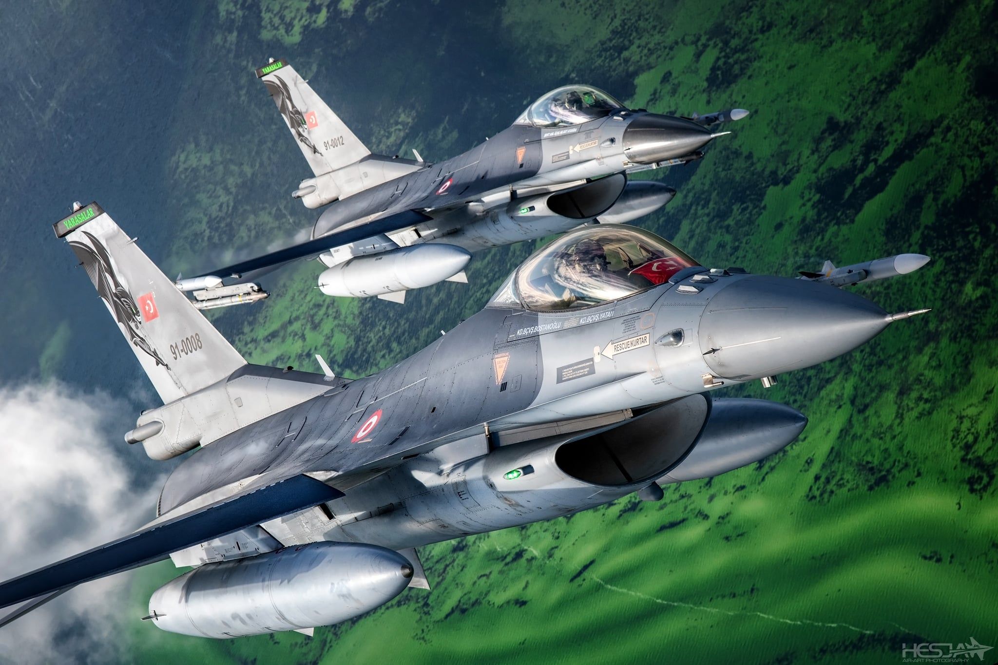 2048x1365 Turkish Air Force F 16s Over Poland