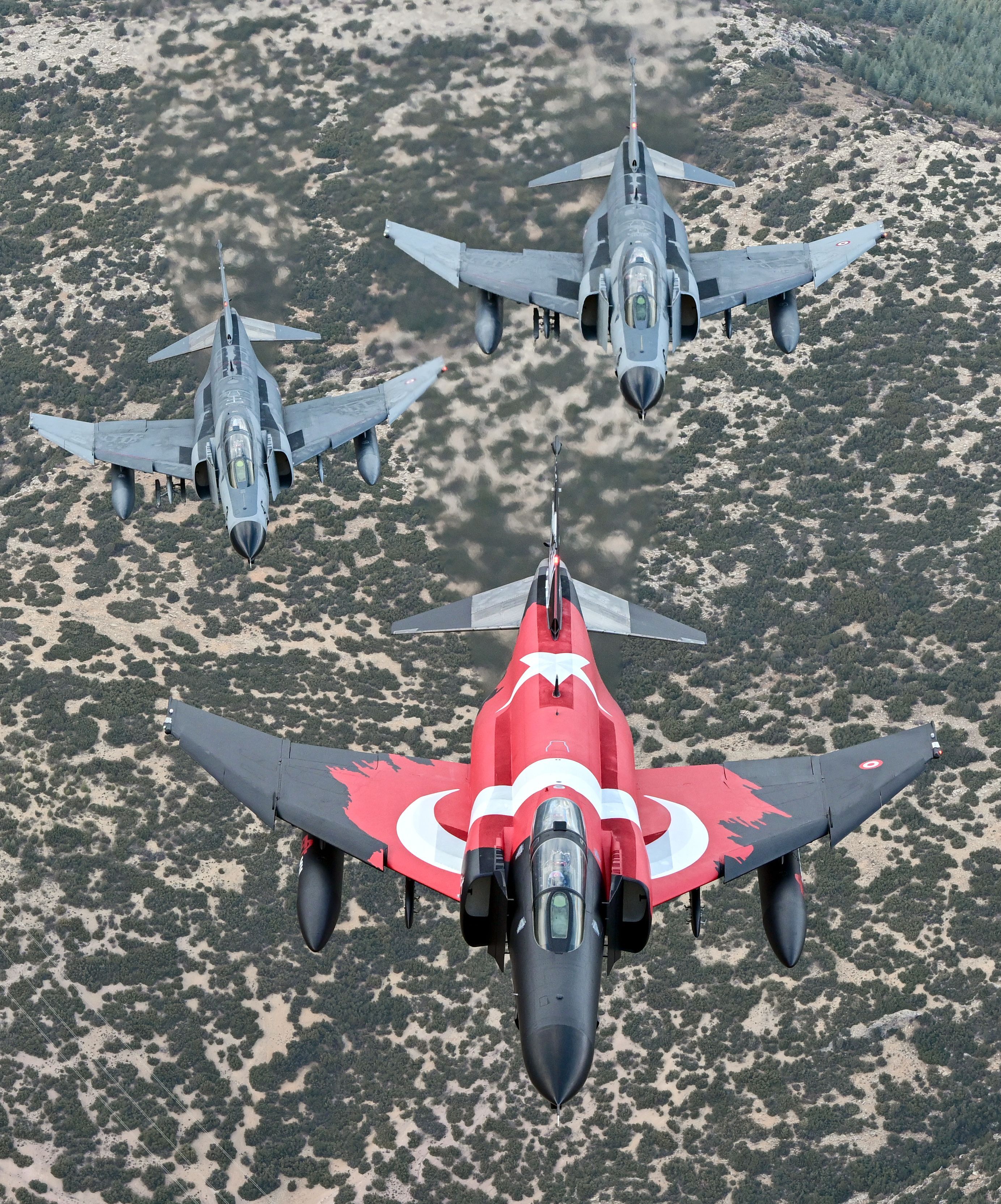 2767x3327 F 4 Phantoms Tear Through Turkey To