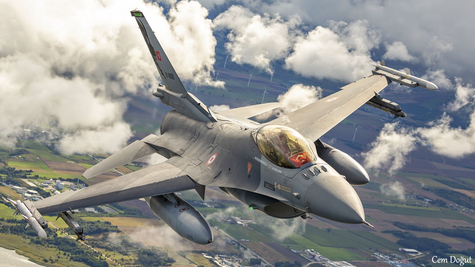 1920x1080 Turkish Air Force F 16C Block 40M