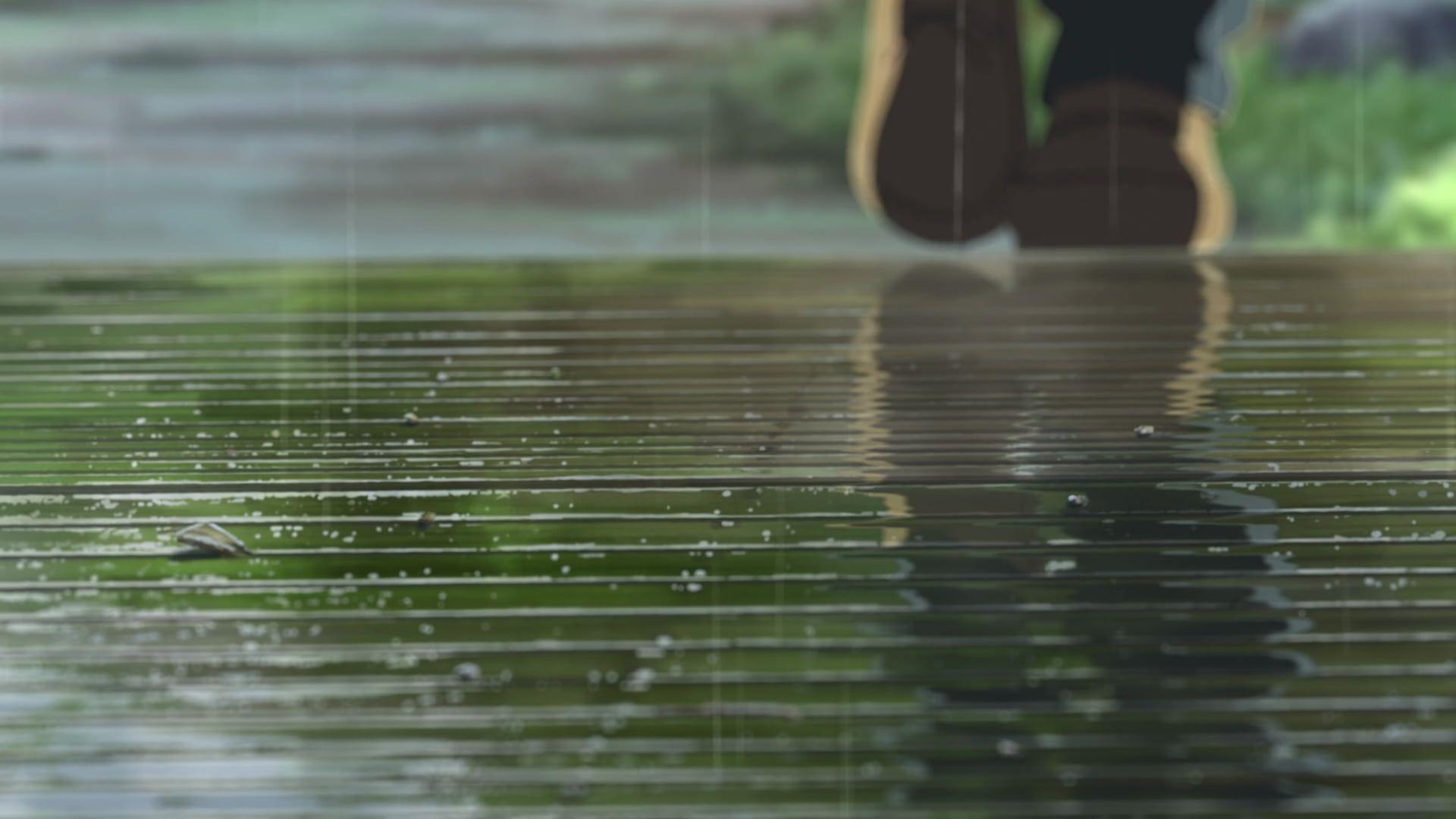 1920x1080 Anime, The Garden Of Words, Makoto Shinkai HD Wallpaper