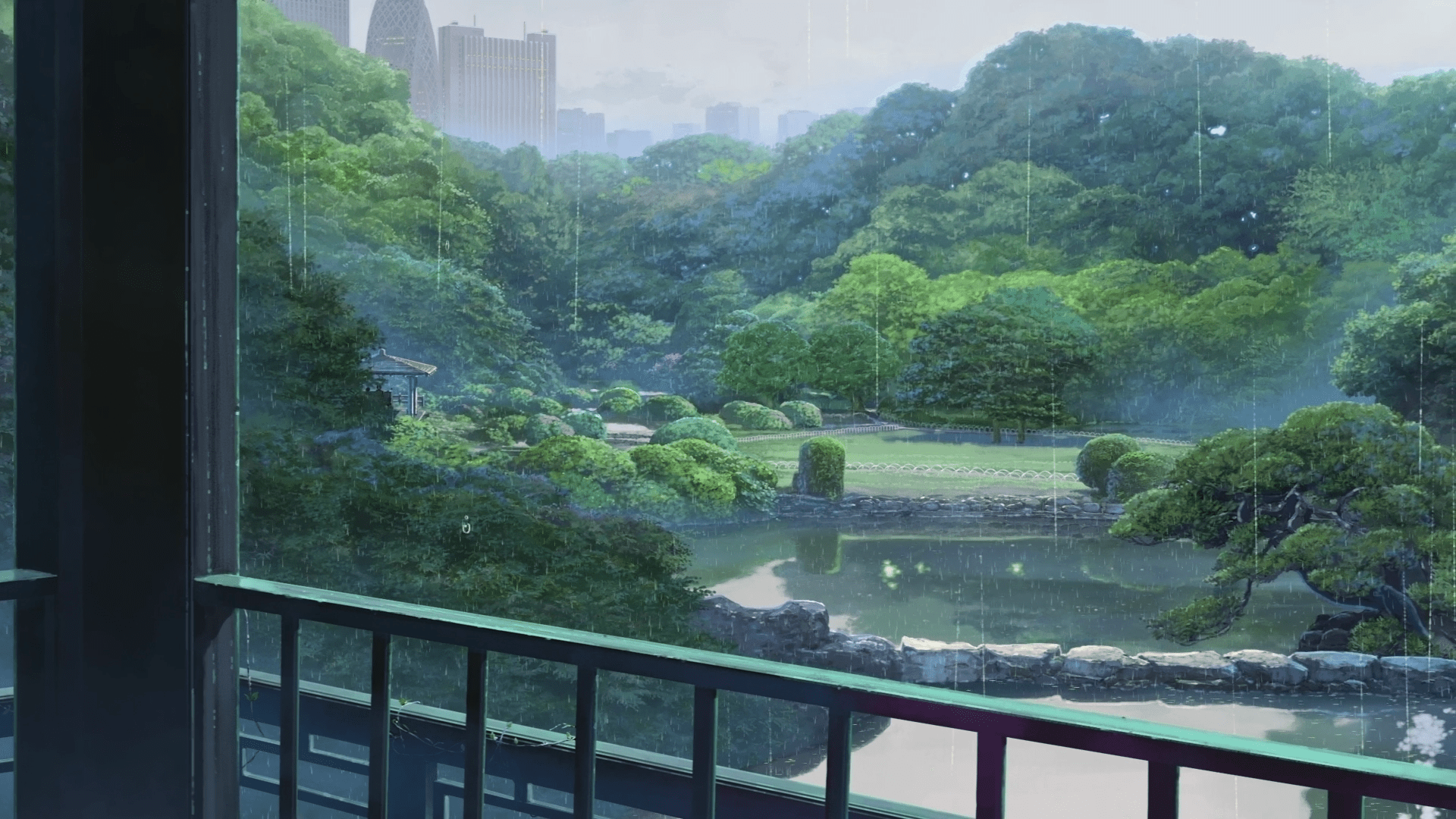 1920x1080 #Makoto Shinkai, #anime, #The Garden of Words