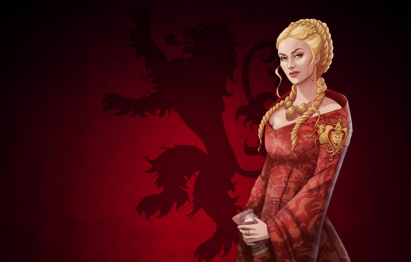 1332x850 Wallpaper Girl, Blonde, Art, Queen, Game Of Thrones, Game
