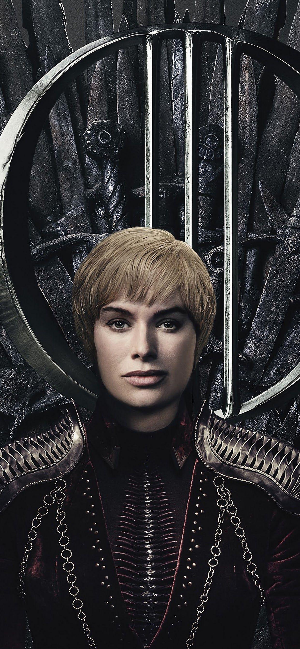 1242x2688 Cersei Lannister Game of Thrones Season 8 4K Wallpaper