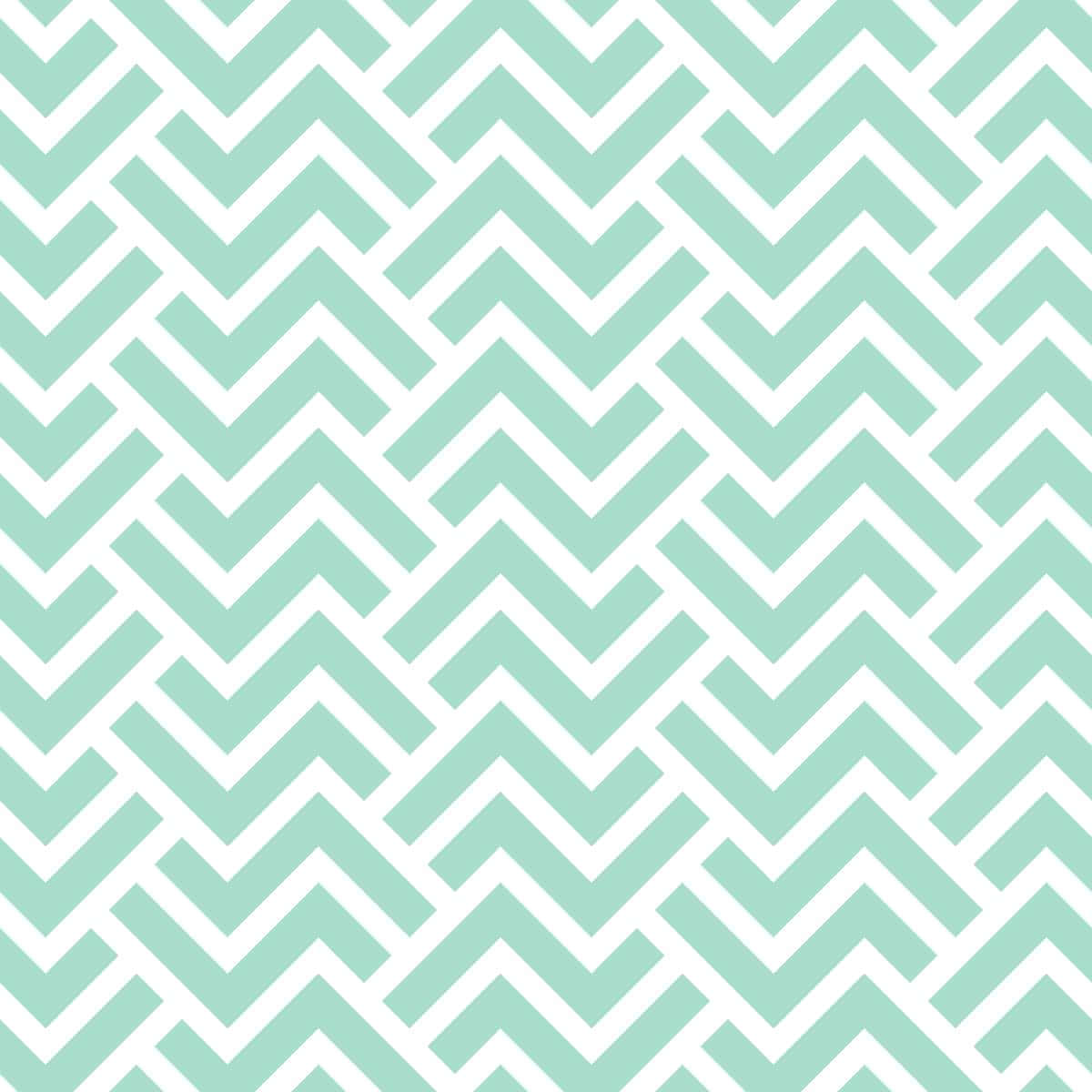 1200x1200 Mint Green Geometric Pattern Picture