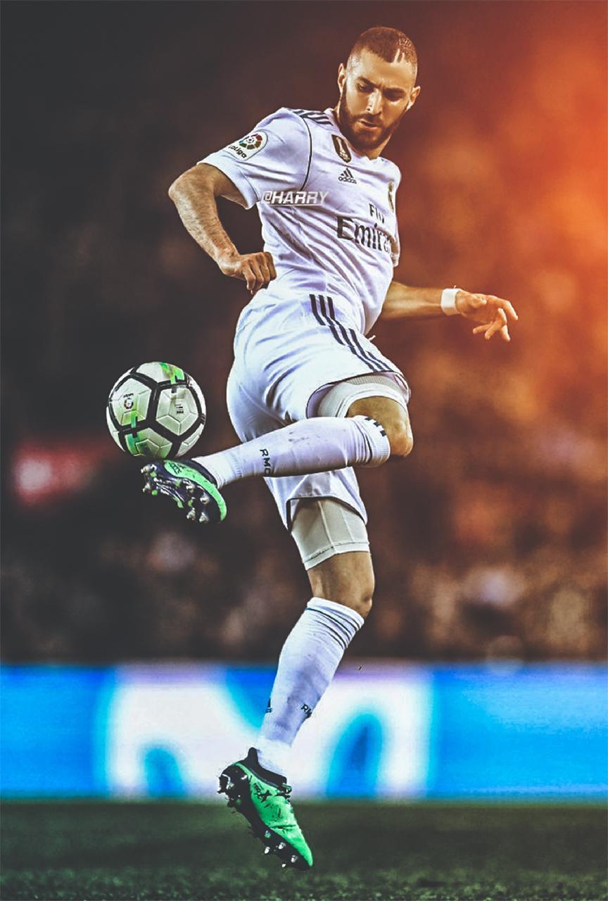 864x1280 Karim Benzema Wallpaper for Android