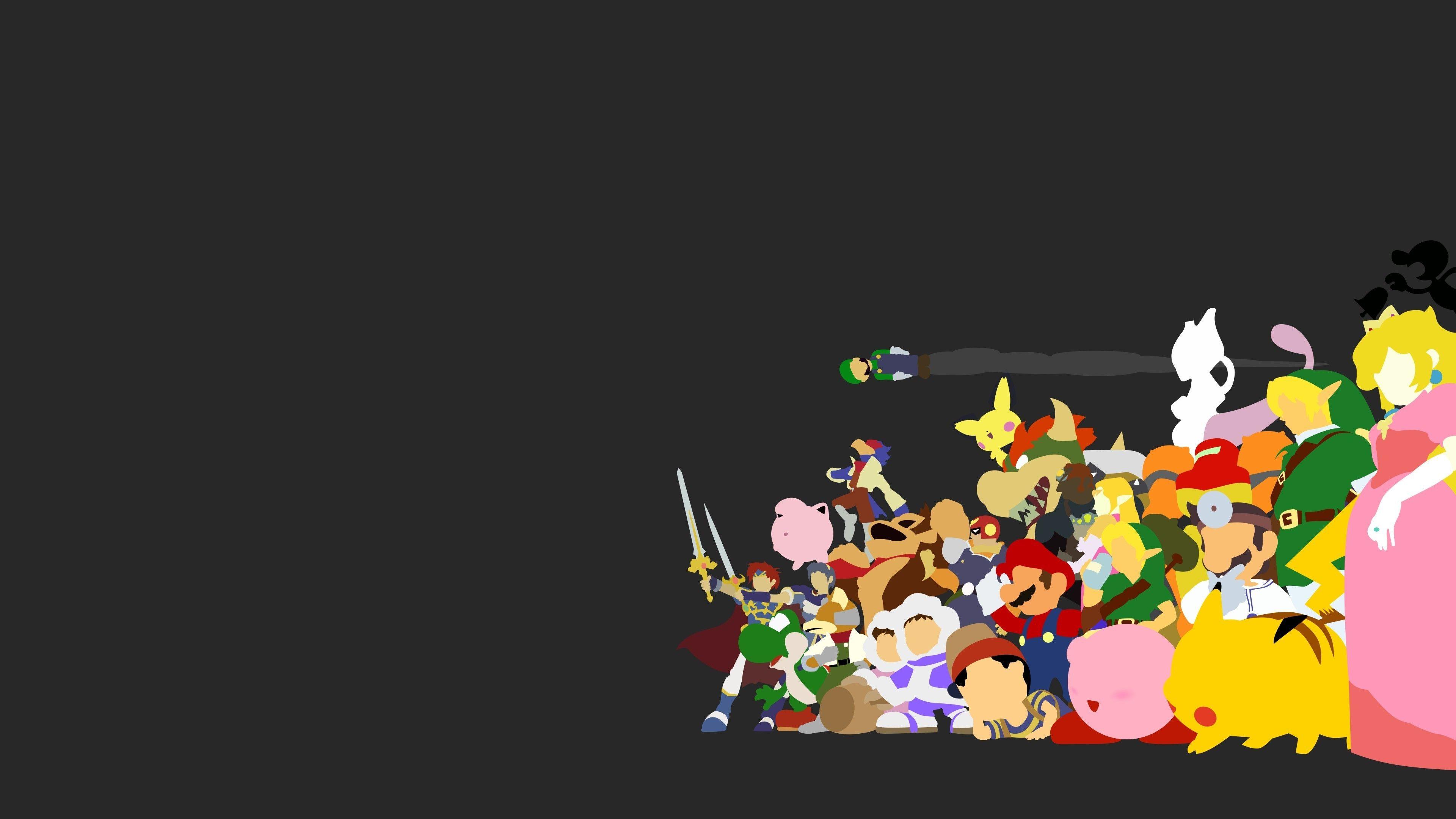 3840x2160 Super Smash Bros Melee Wallpaper
