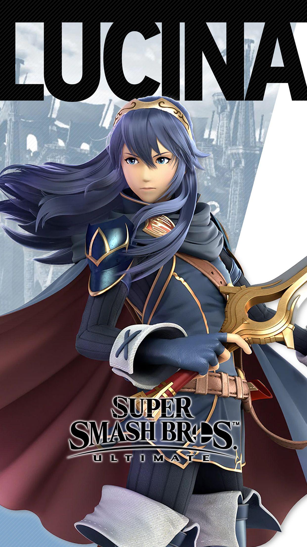 1242x2208 Mobile Bros Ultimate Lucina, HD Wallpaper