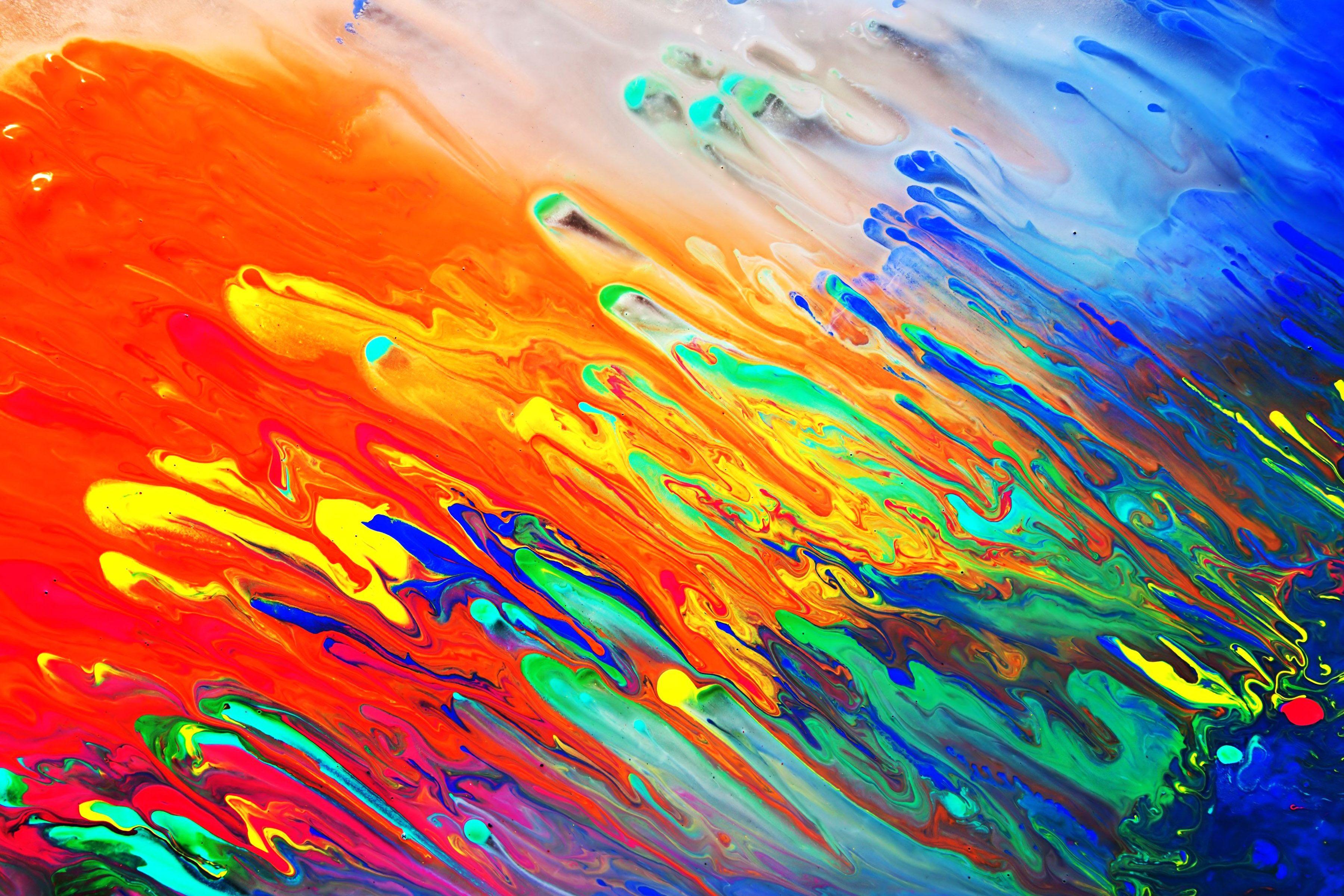 Colorful Abstract Paint Wallpapers - Top Free Colorful Abstract Paint