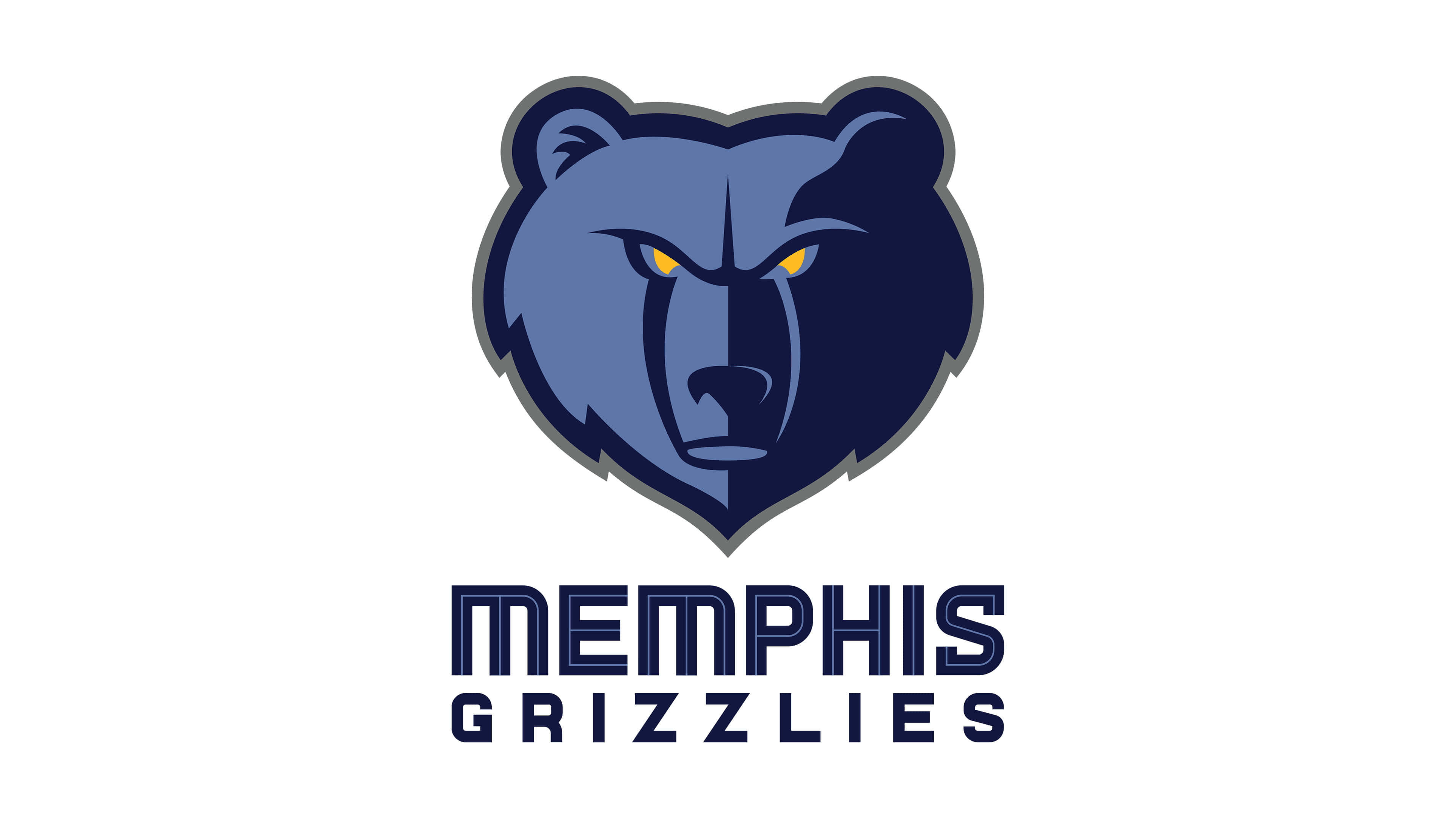 3840x2160 Memphis Grizzlies NBA Logo UHD 4K Wallpaper