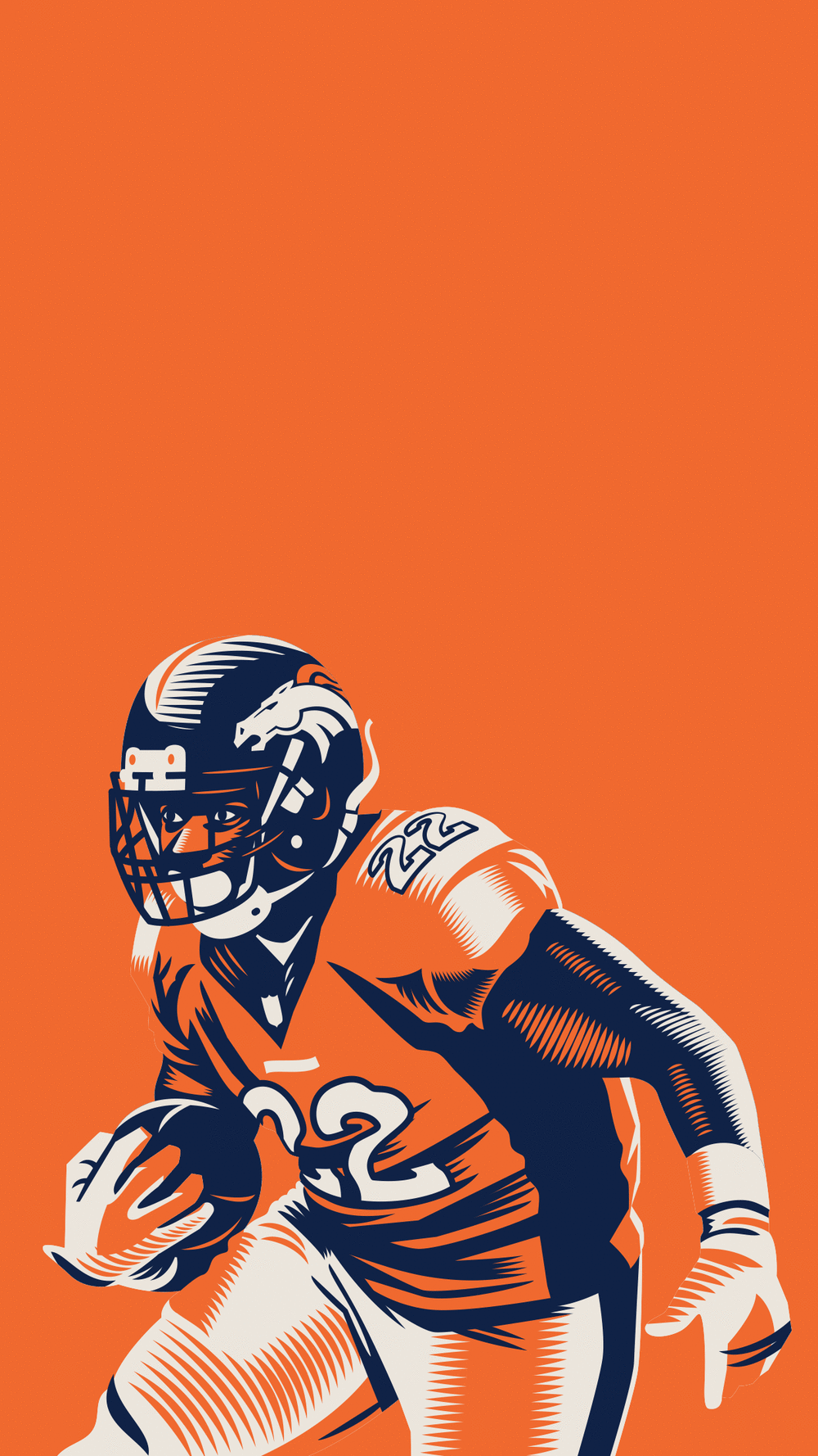 Best Denver Broncos iPhone Wallpaper - Wallpaper HD 2023