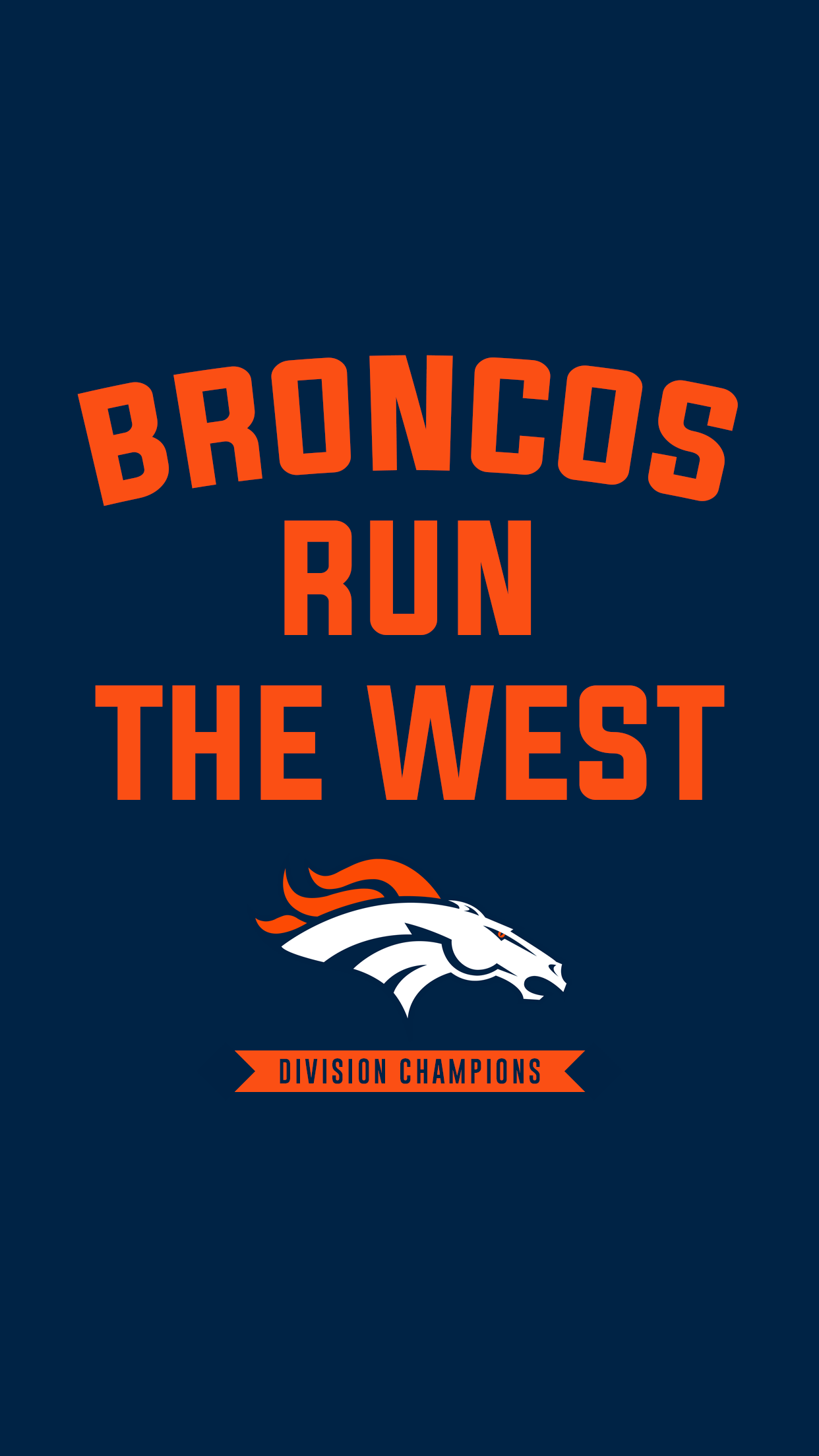 1242x2208 Denver Broncos Wallpaper