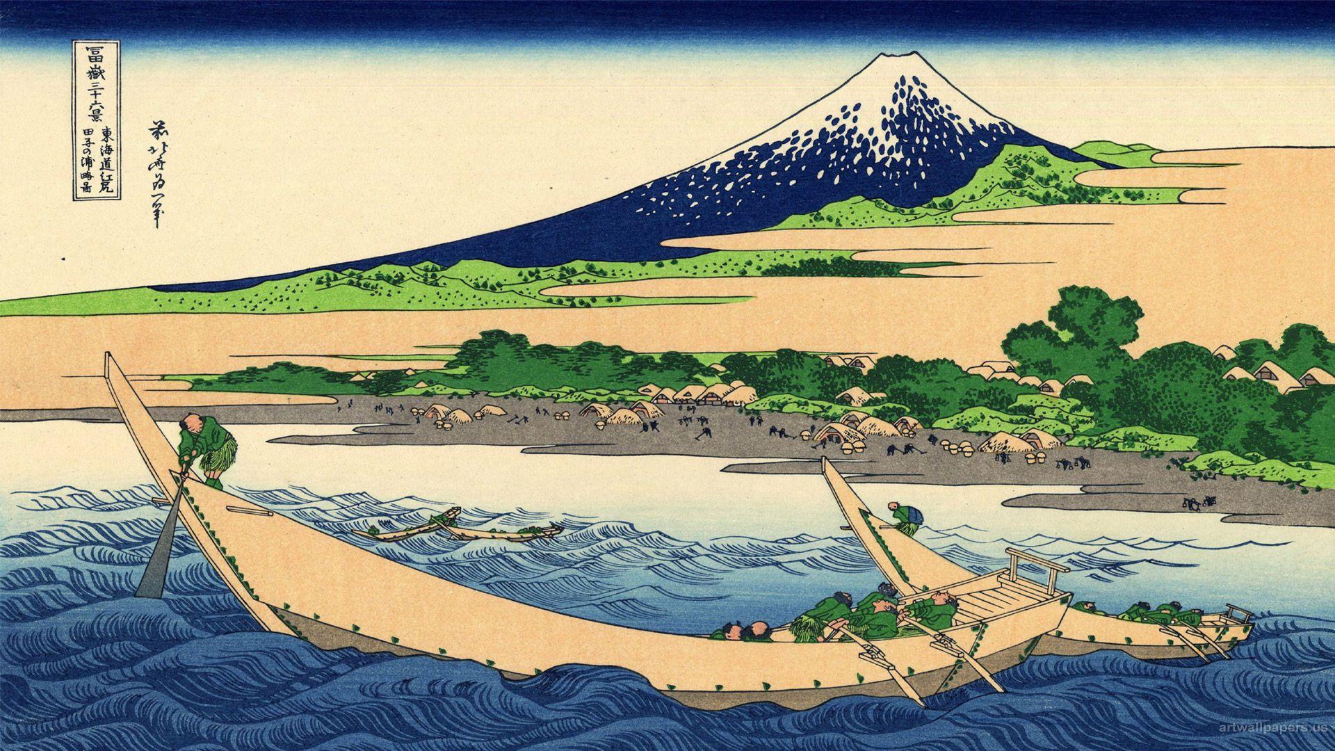 Hokusai Wallpapers Top Free Hokusai Backgrounds Wallpaperaccess