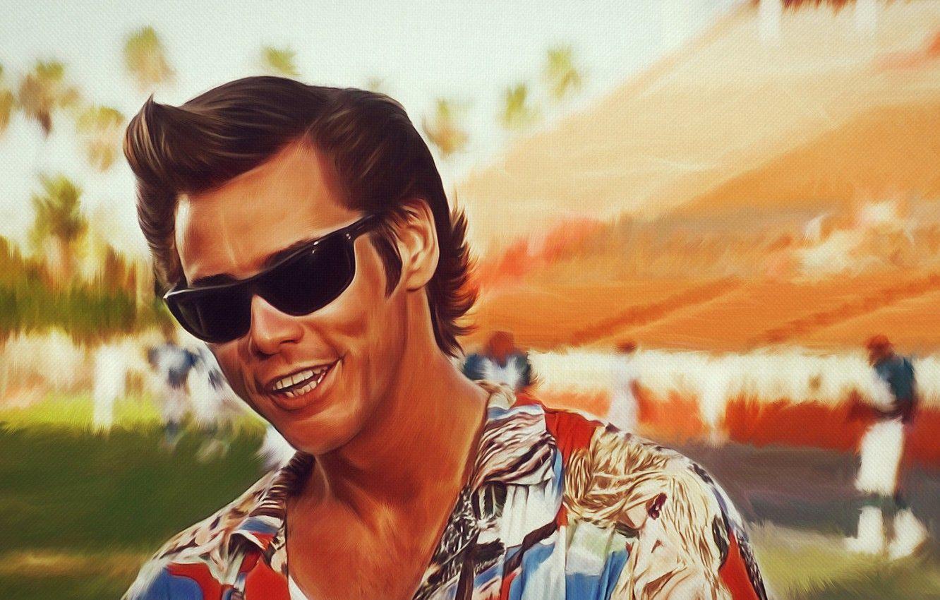 1332x850 Wallpaper Jim Carrey, look, ace ventura, colorful shirt