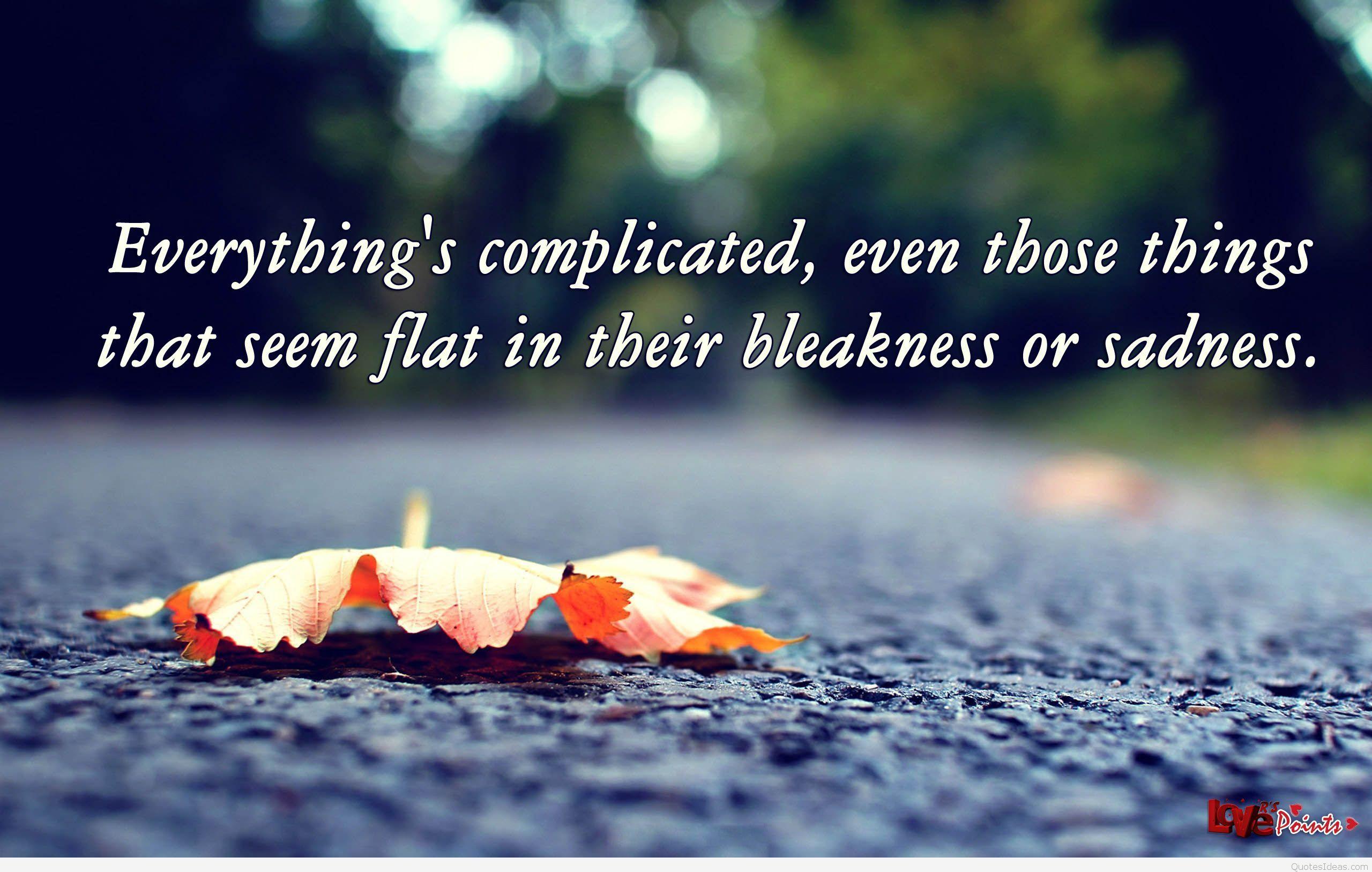2560x1627 Alone Image Picture Wallpaper with Quotes