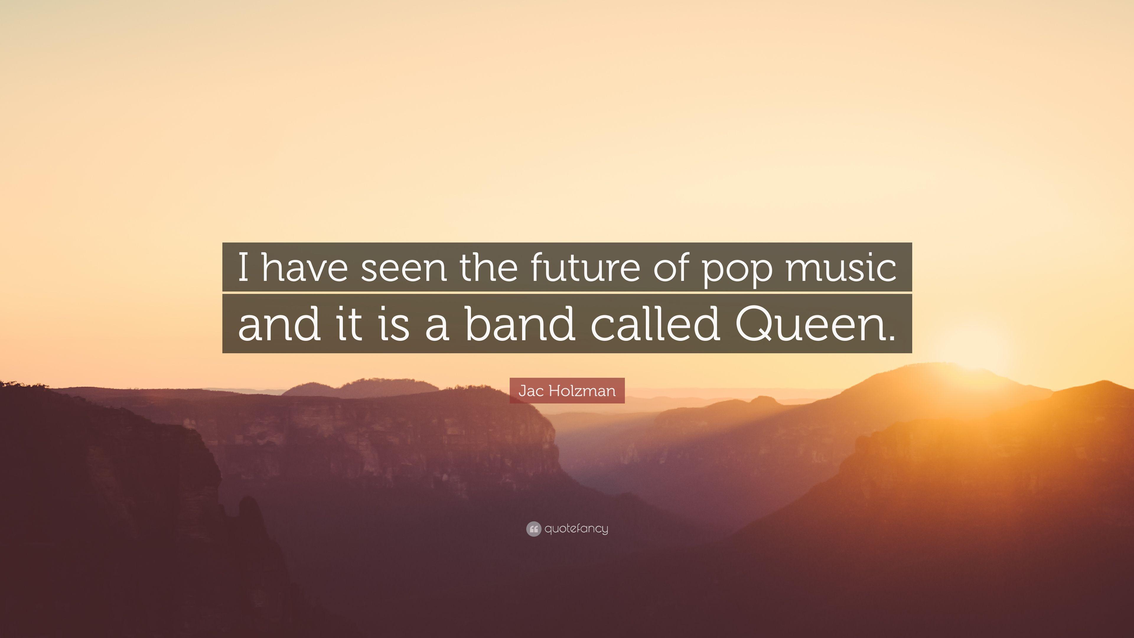 3840x2160 Jac Holzman Quote: “I have seen the future of pop music