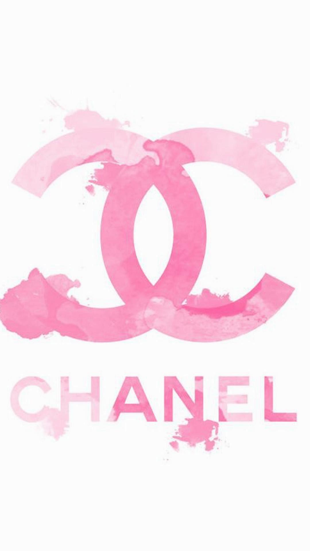 Hình nền Chanel màu hồng 1080x1920