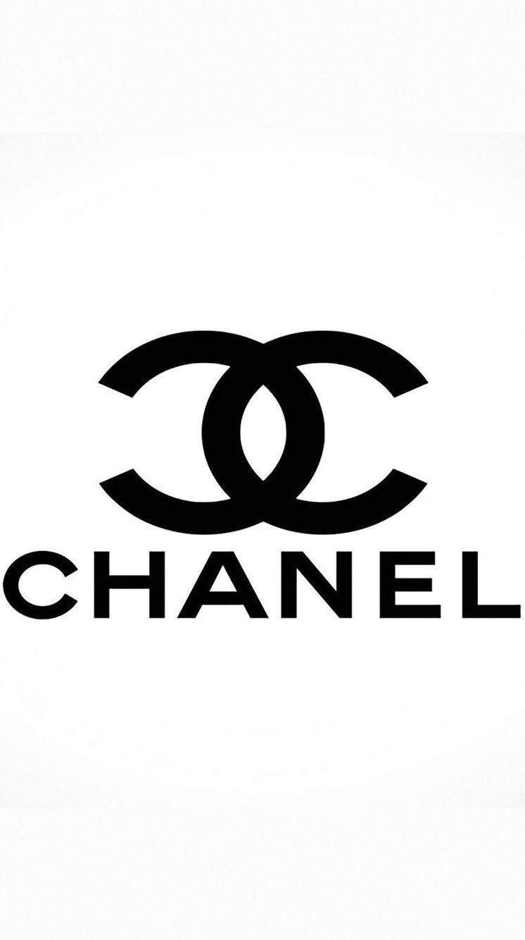 746x1334 Chanel wallpaper black and white. Chanel logo, Fashion logo, Chanel brand