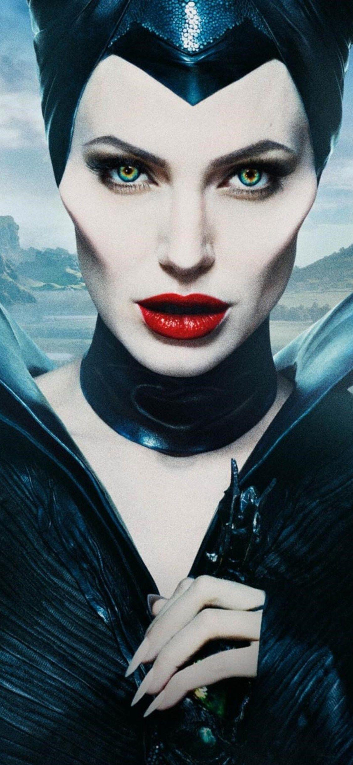 1125x2436 Maleficent Movie HD Free Wallpaper & Background