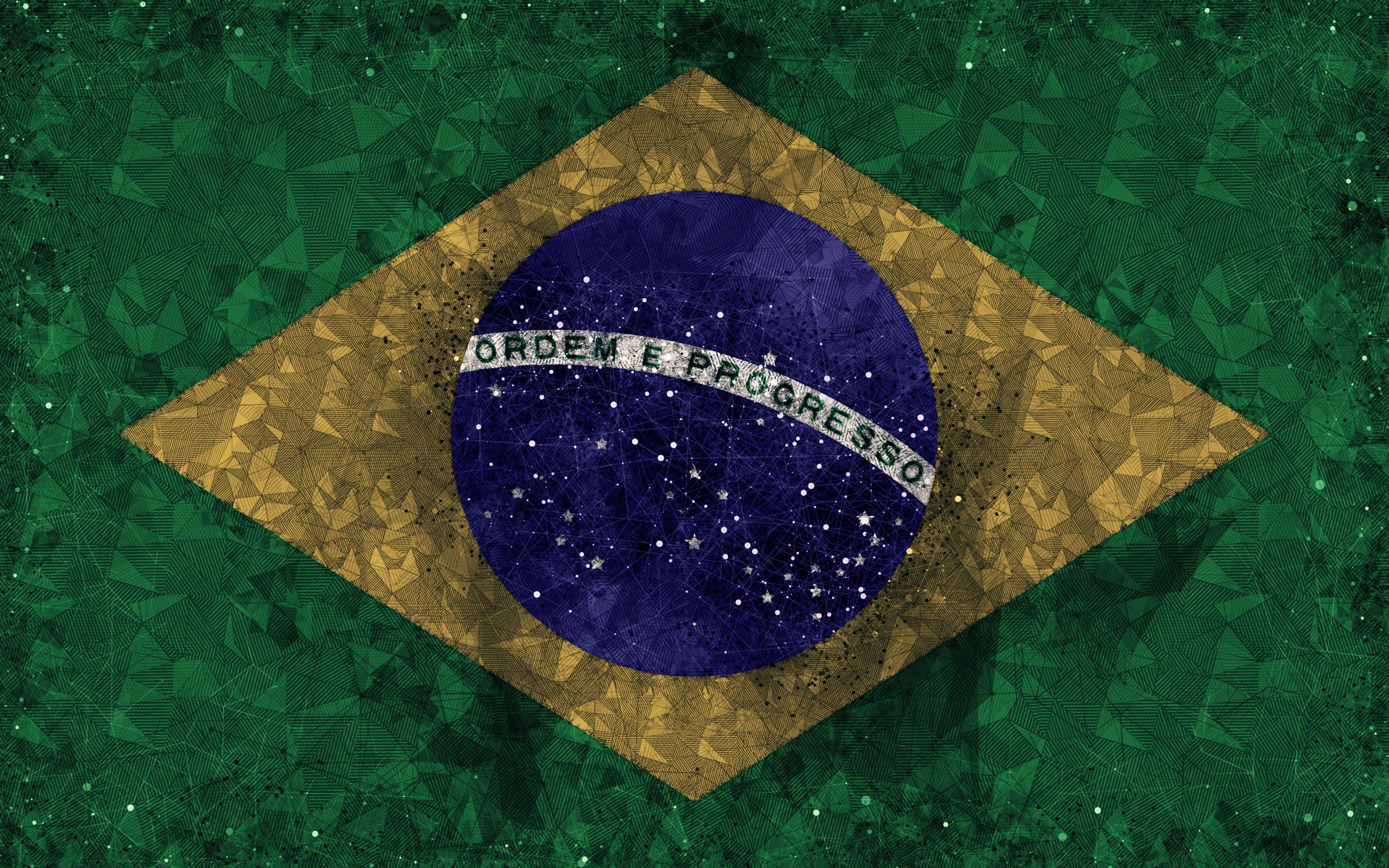 3840x2400 Flag Of Brazil HD Wallpaper and background. famous