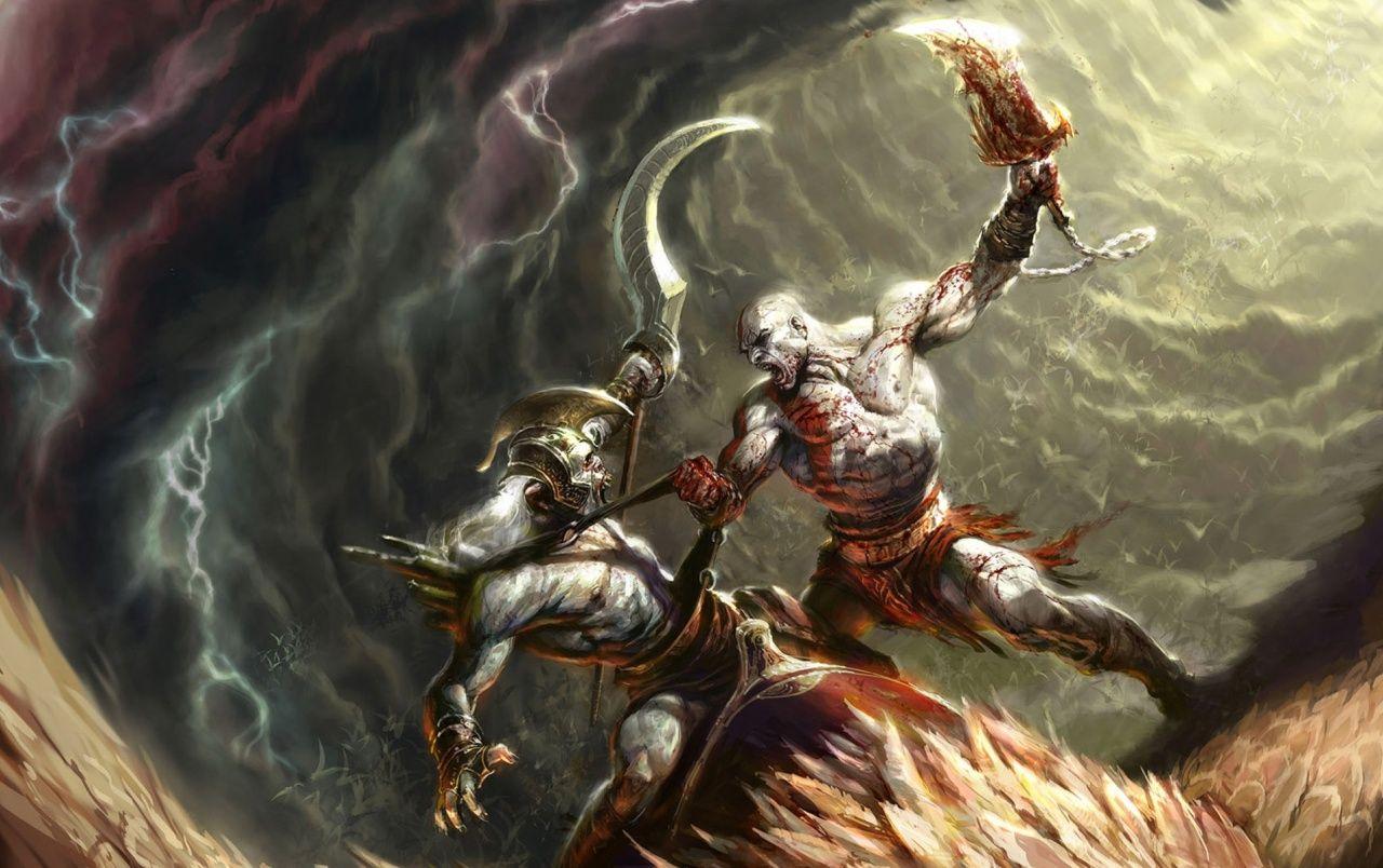 Hình nền 1280x804 God of War 2.  Kho ảnh của God of War 2