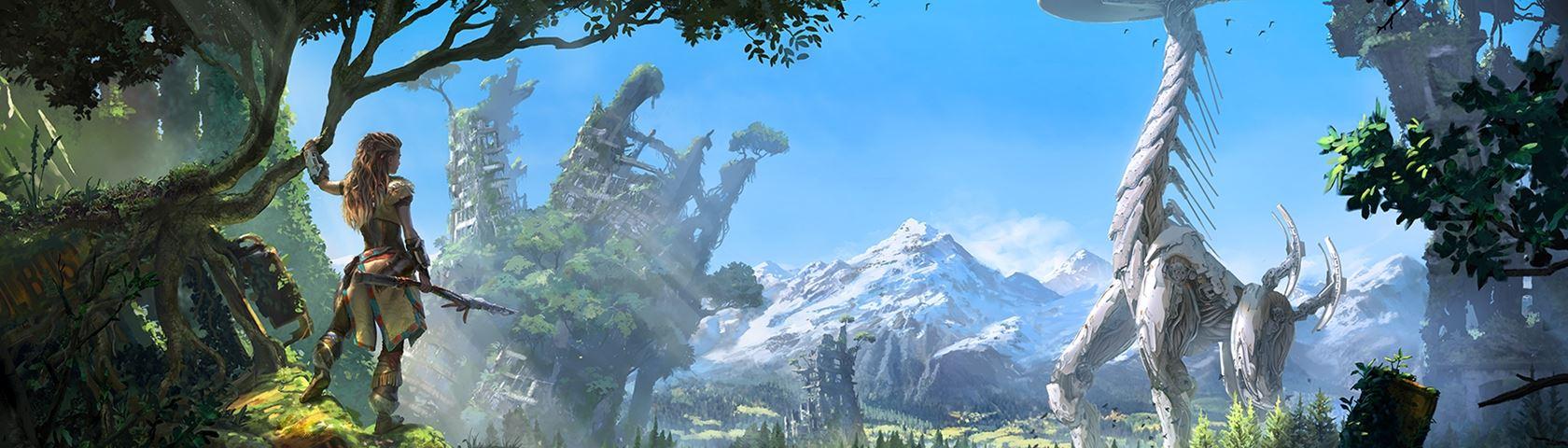 1680x480 Download Horizon Zero Dawn Dual Monitor Wallpaper, HD