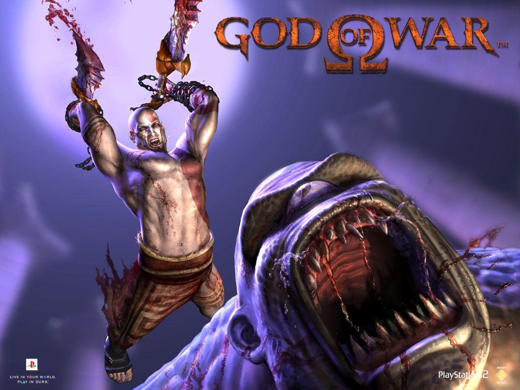 1024x768 God of War - Hình nền God of War