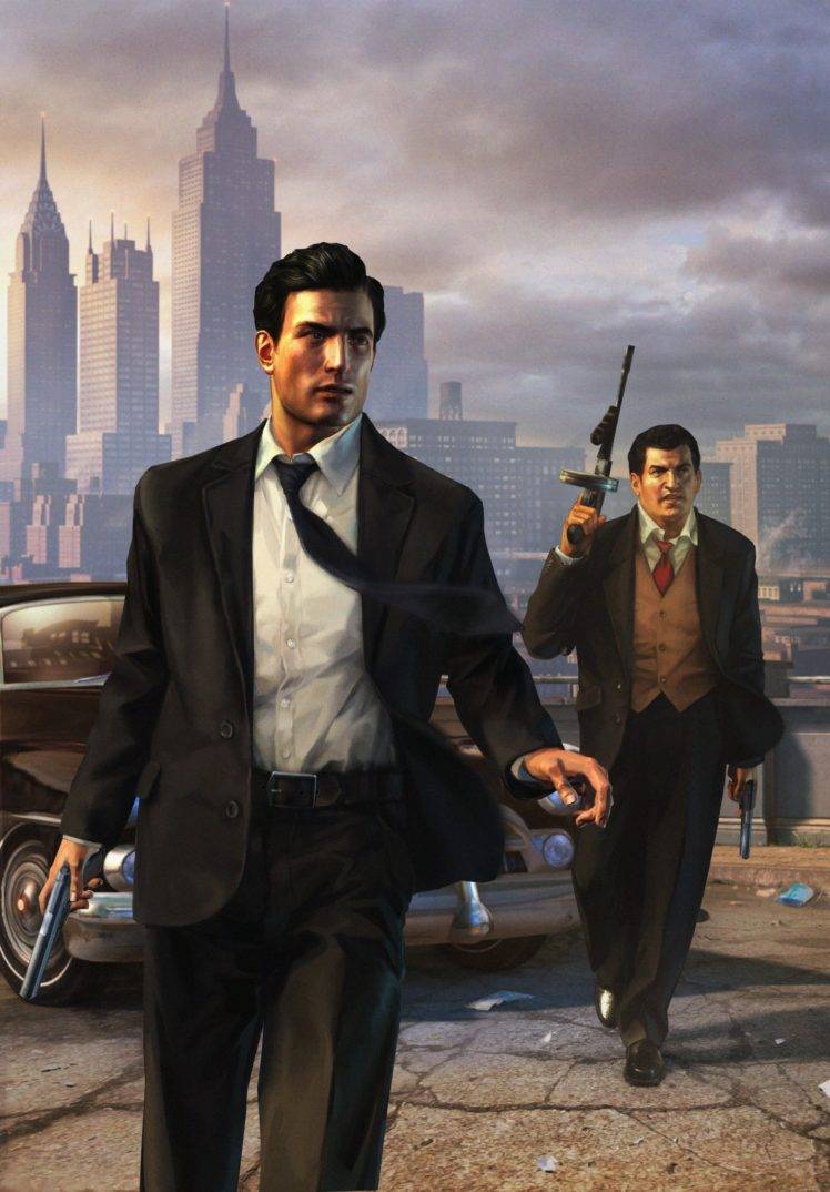 748x1074 Mafia II, Artwork Wallpaper HD / Desktop and Mobile Background
